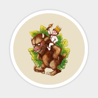 Wild things Magnet